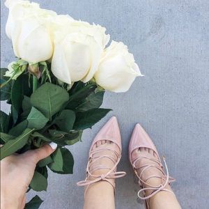 Blush heels